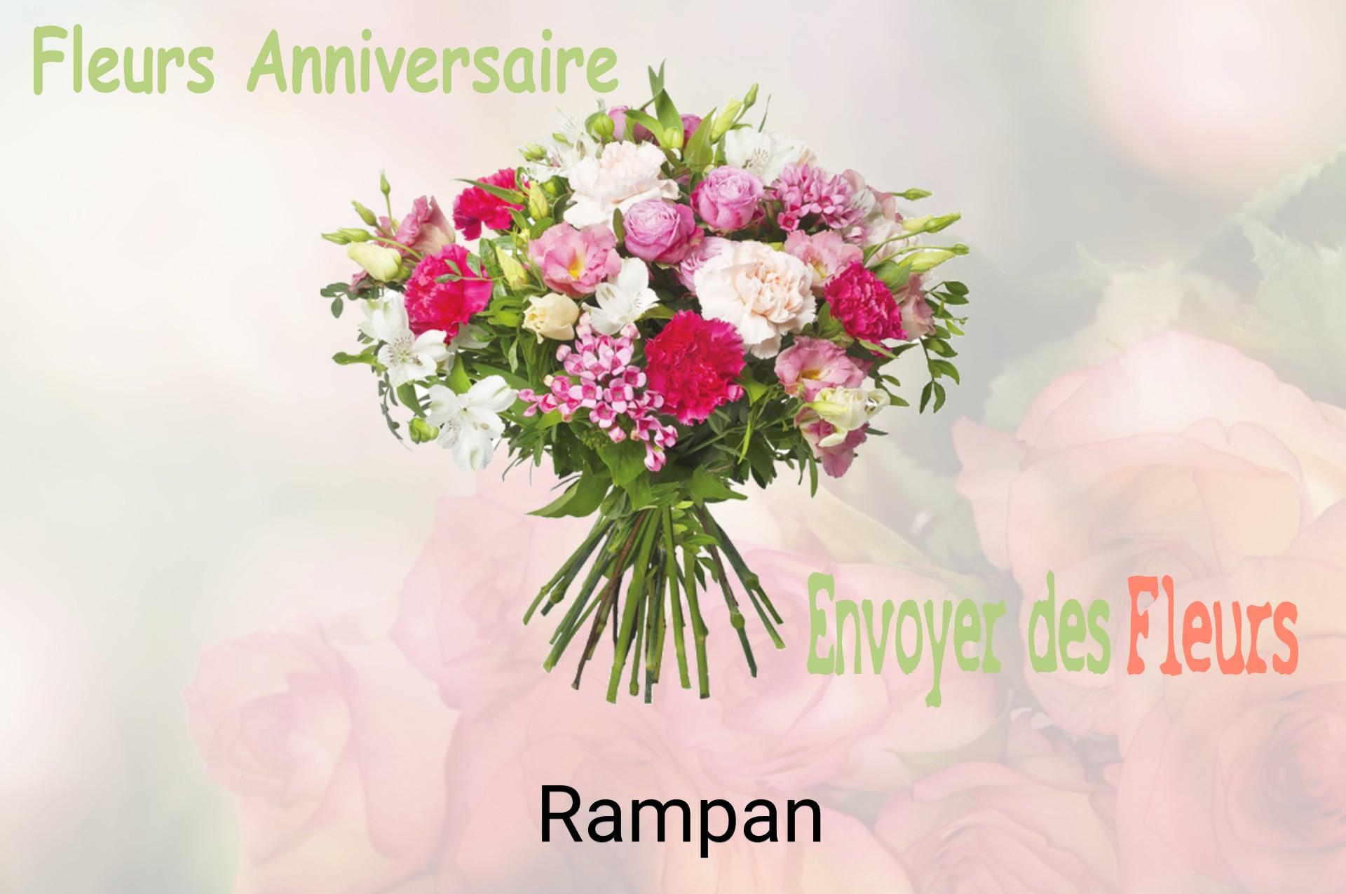 Bouquet de fleurs d’anniversaire livré à Rampan