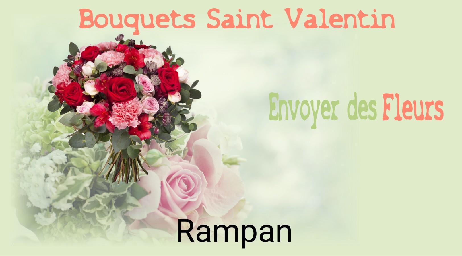 Roses de Saint-Valentin livrées à Rampan